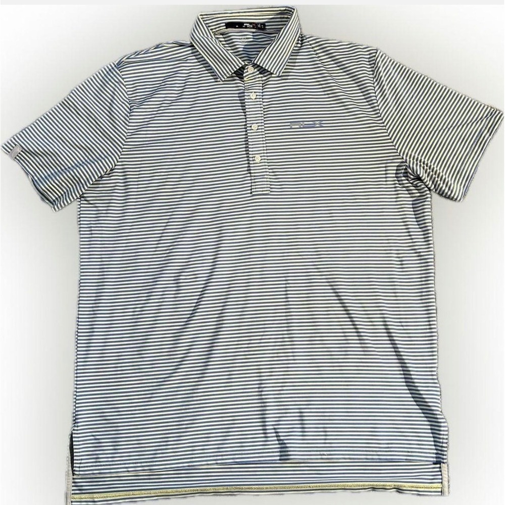 RLX Ralph Lauren Men's XL Golf Polo Moisture Wicking Stretch Casual